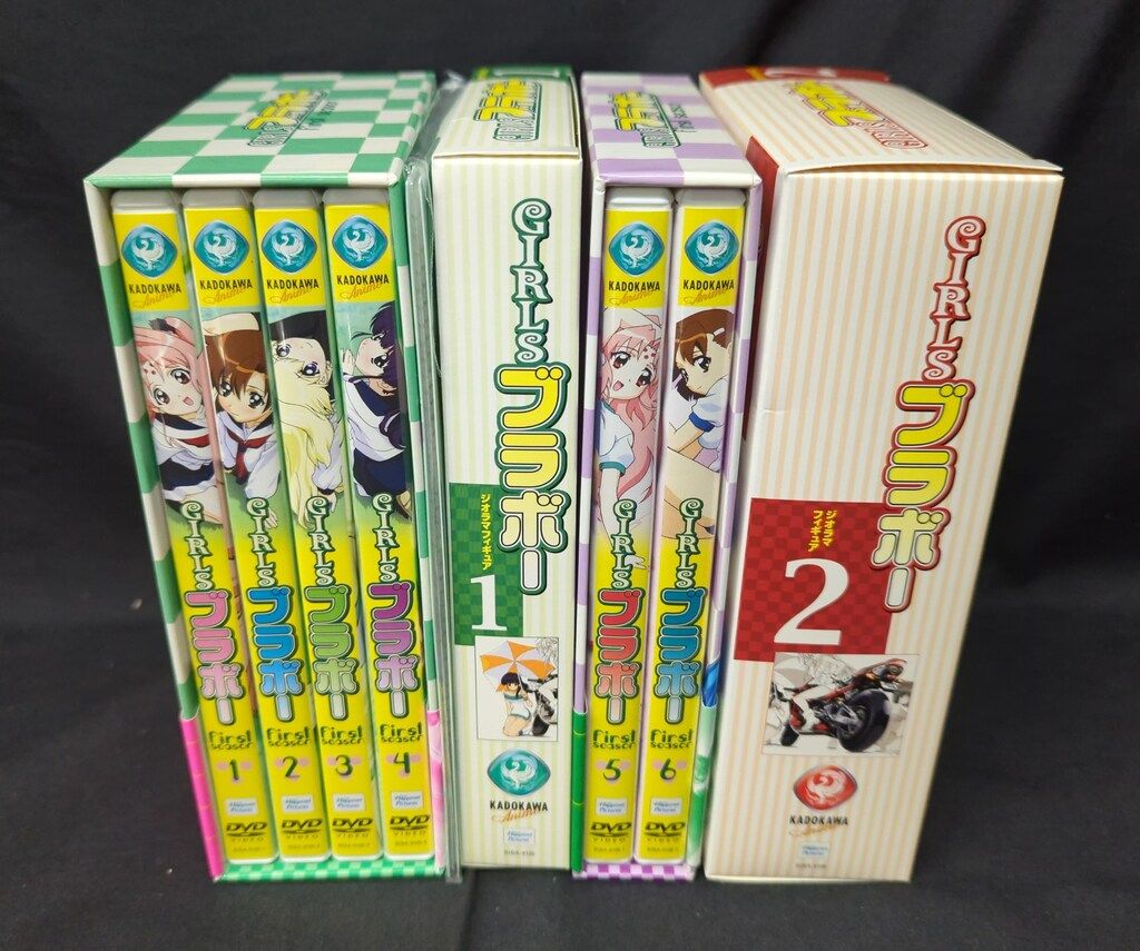 アニメDVD GIRLSブラボー first season DVD-BOX 全2巻 セット - メルカリ