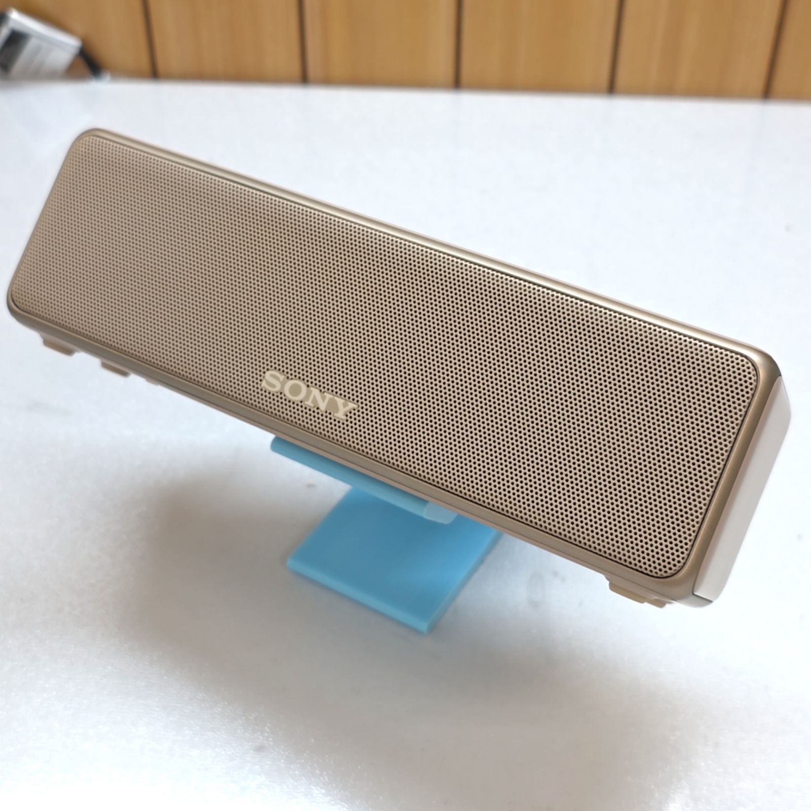 ソニー ワイヤレスポータブルスピーカー SRS-HG10 ゴールド h.ear go 2