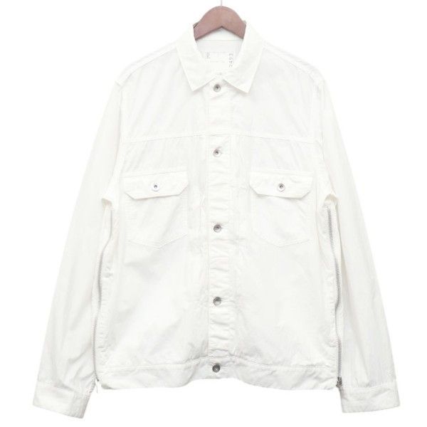 sacai サカイ 2021SS Cotton Poplin Blouson コットンジャケット