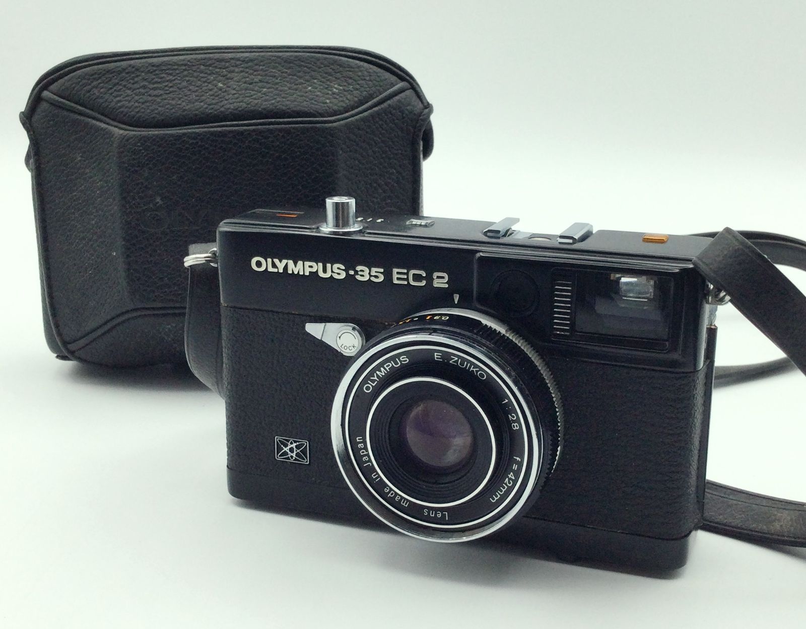 OLYMPUS 35 EC 2 オリンパス 黒 ブラック ケース付属 ストラップ付属