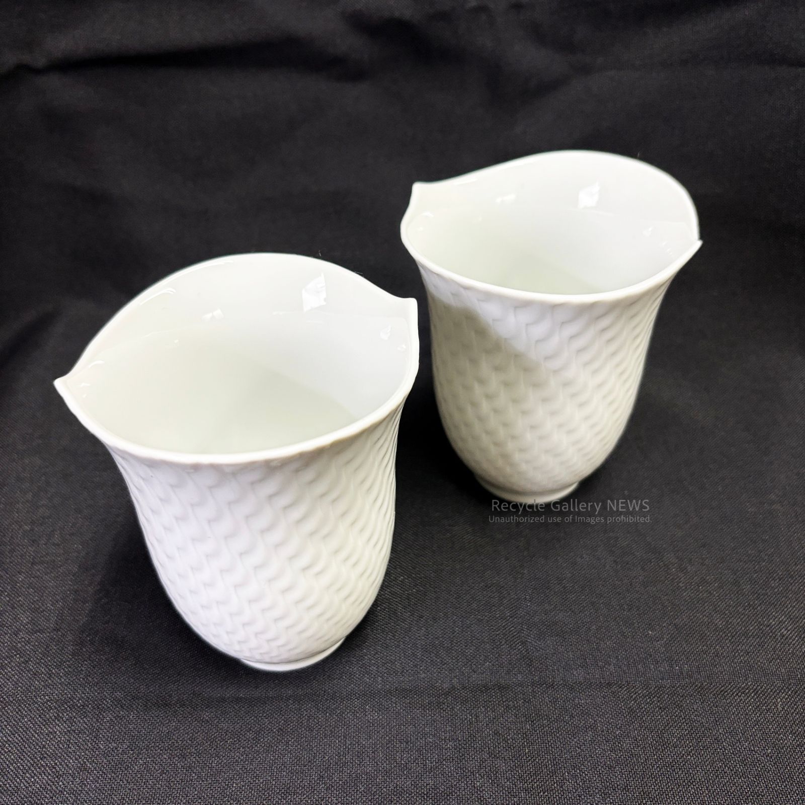 ○ 未使用 MEISSEN マイセン 波の戯れ ペアタンブラー 箱付き - メルカリ