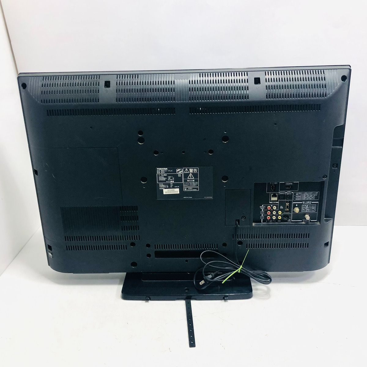 TOSHIBA REGZA 32型 液晶テレビ 32A1 動作確認済 リモコン付 B-CAS無