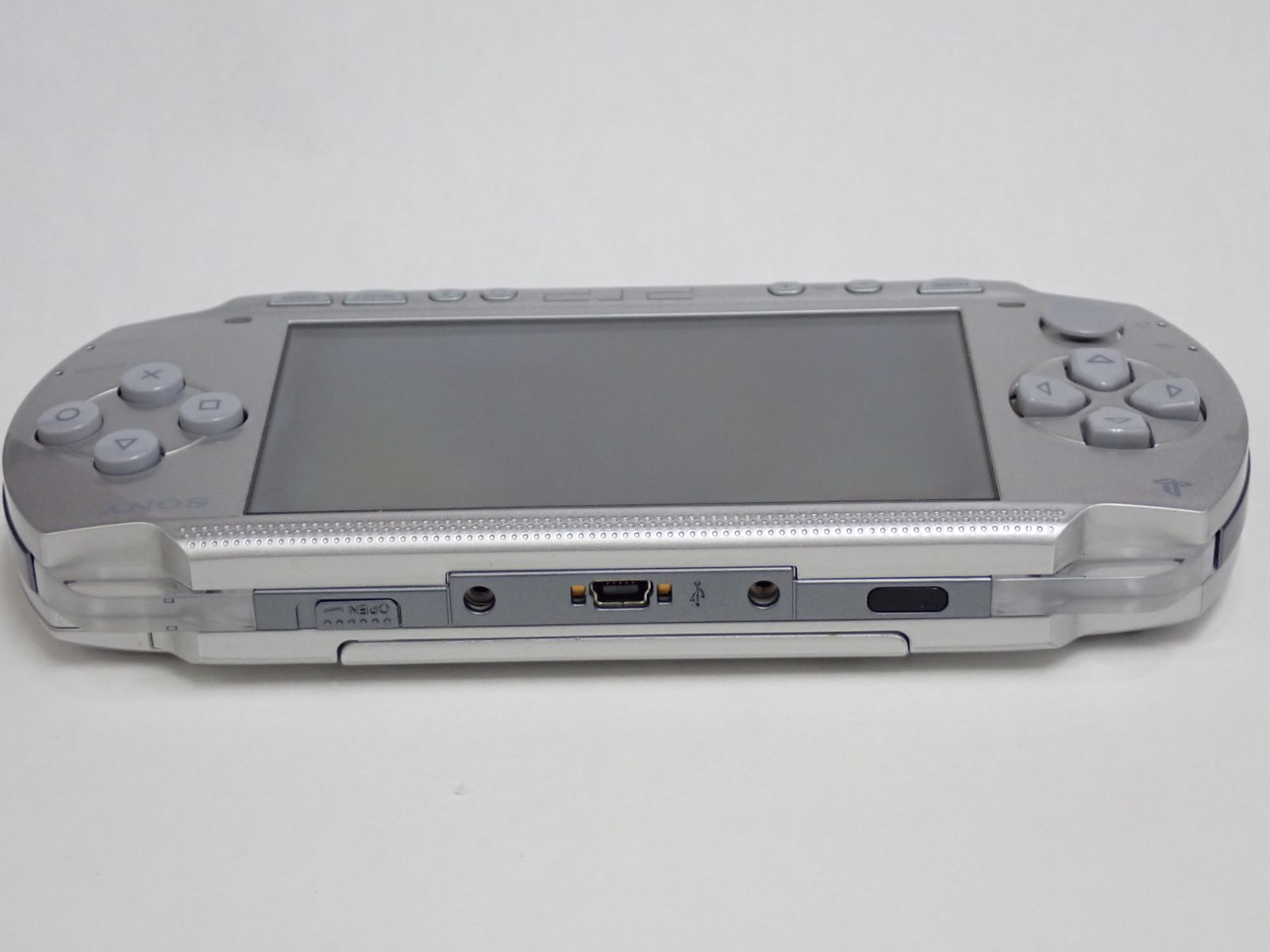 56926】SONY PSP-1000 シルバー 本体 ジャンク品 SDカード付（動作