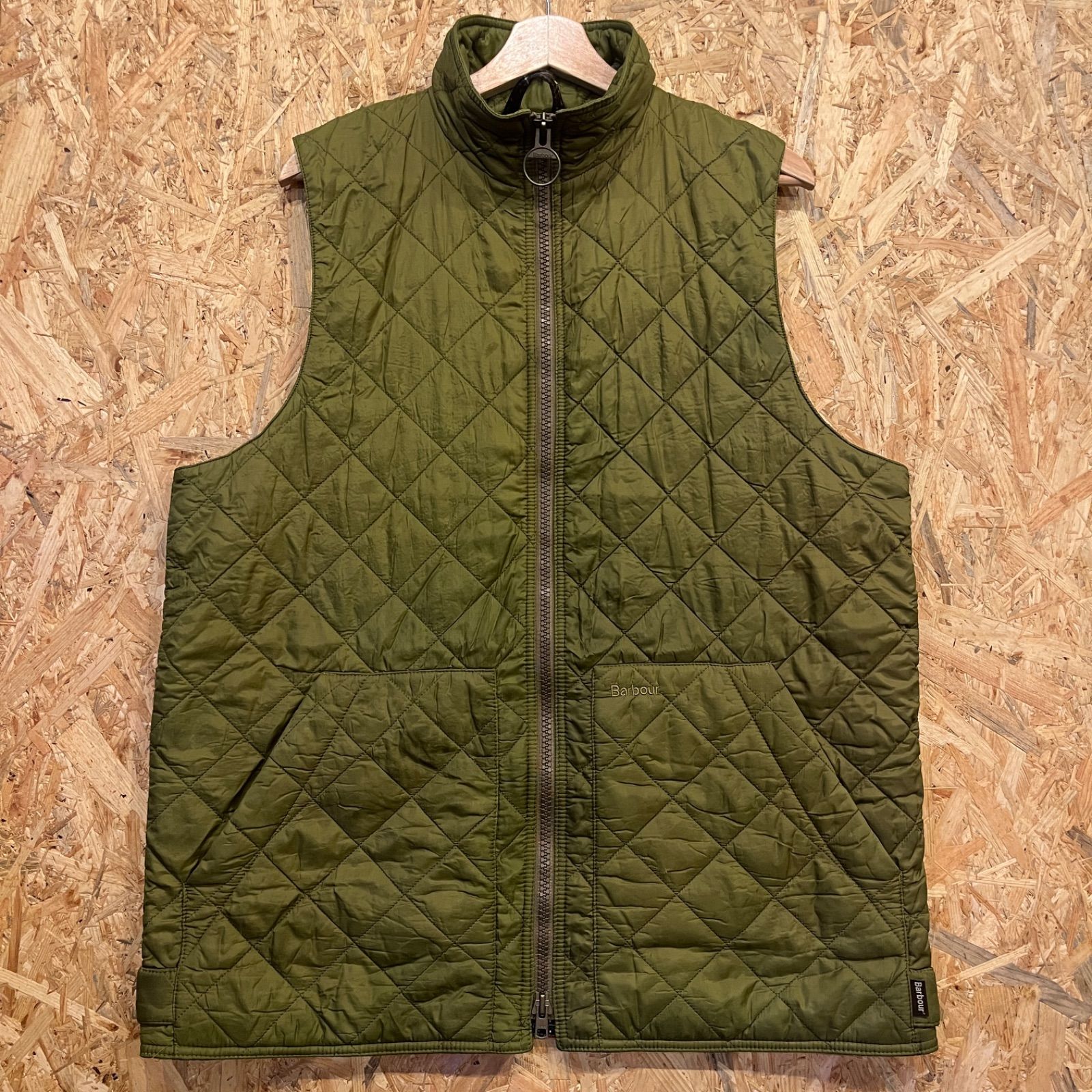 Barbour バブアー キルティングベスト ライナーベスト ジップアップ