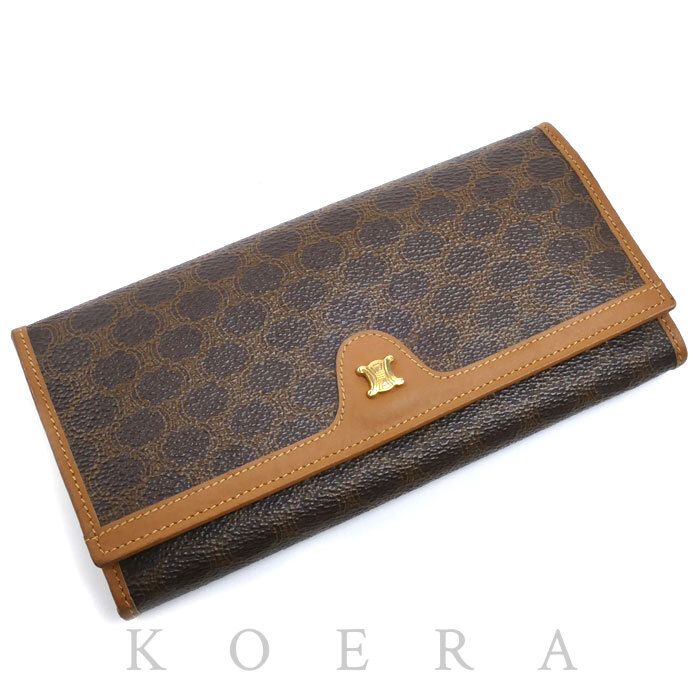 CELINE セリーヌ マカダム柄 がま口 長財布 レディース 中古 - メルカリ