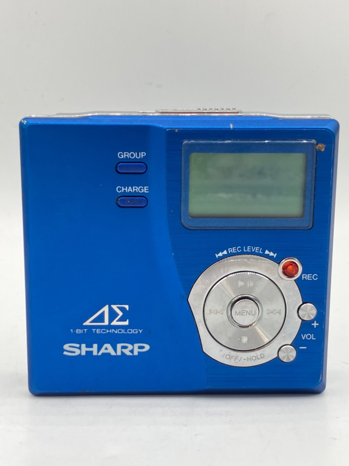 □ SHARP シャープ MD-DR77-A ポータブルMDレコーダー - メルカリ