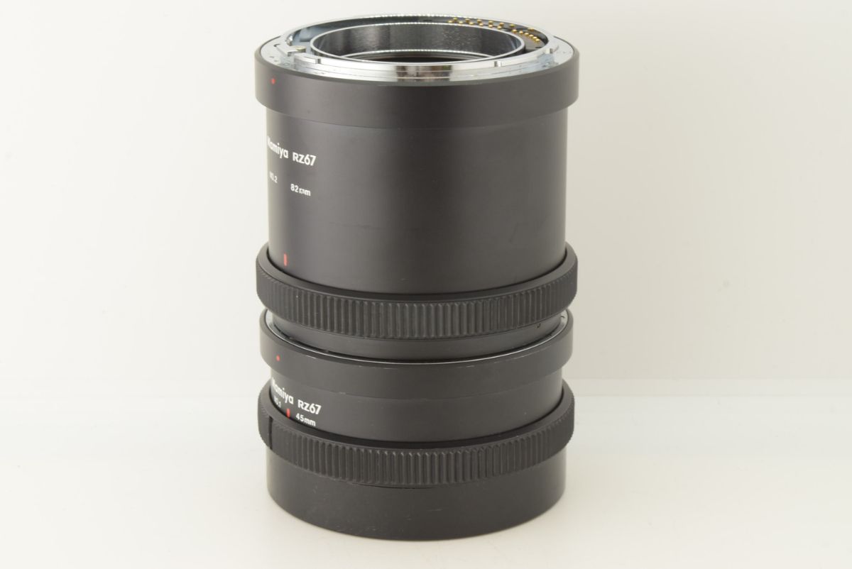 Mamiya マミヤRZ67 Extension Tube Set No.1 45mm No.2 82mm EF-TN