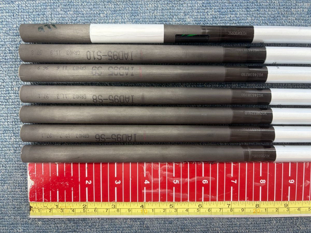 グラファイトデザイン Tour AD AD 95S 7本セット(#4〜PW) 中古シャフト GRAPHITE DESIGN グラファイトデザイン TourAD AD-95 S 7