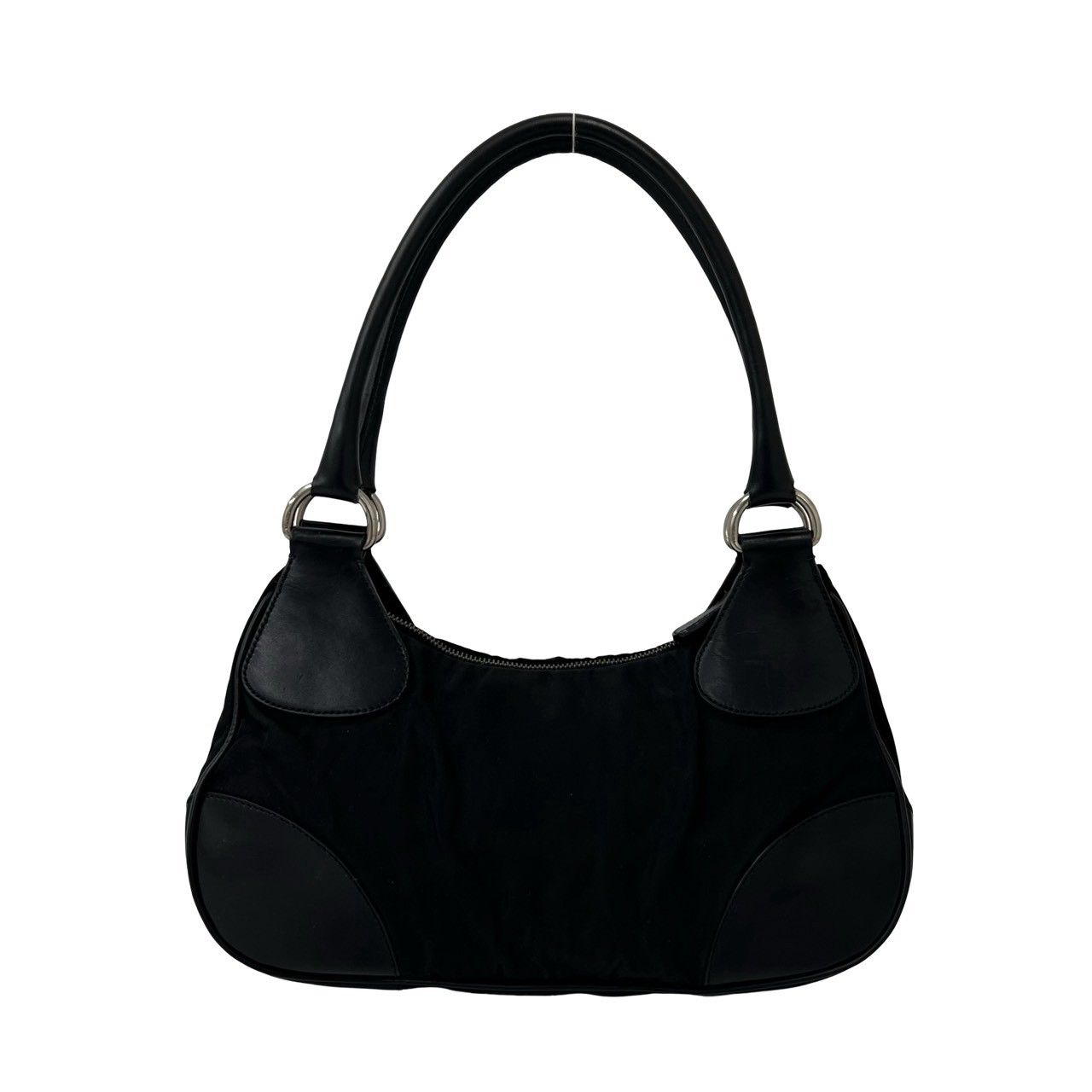極 美品 PRADA プラダ 三角 ロゴ 金具 テスート ポコノ ナイロン