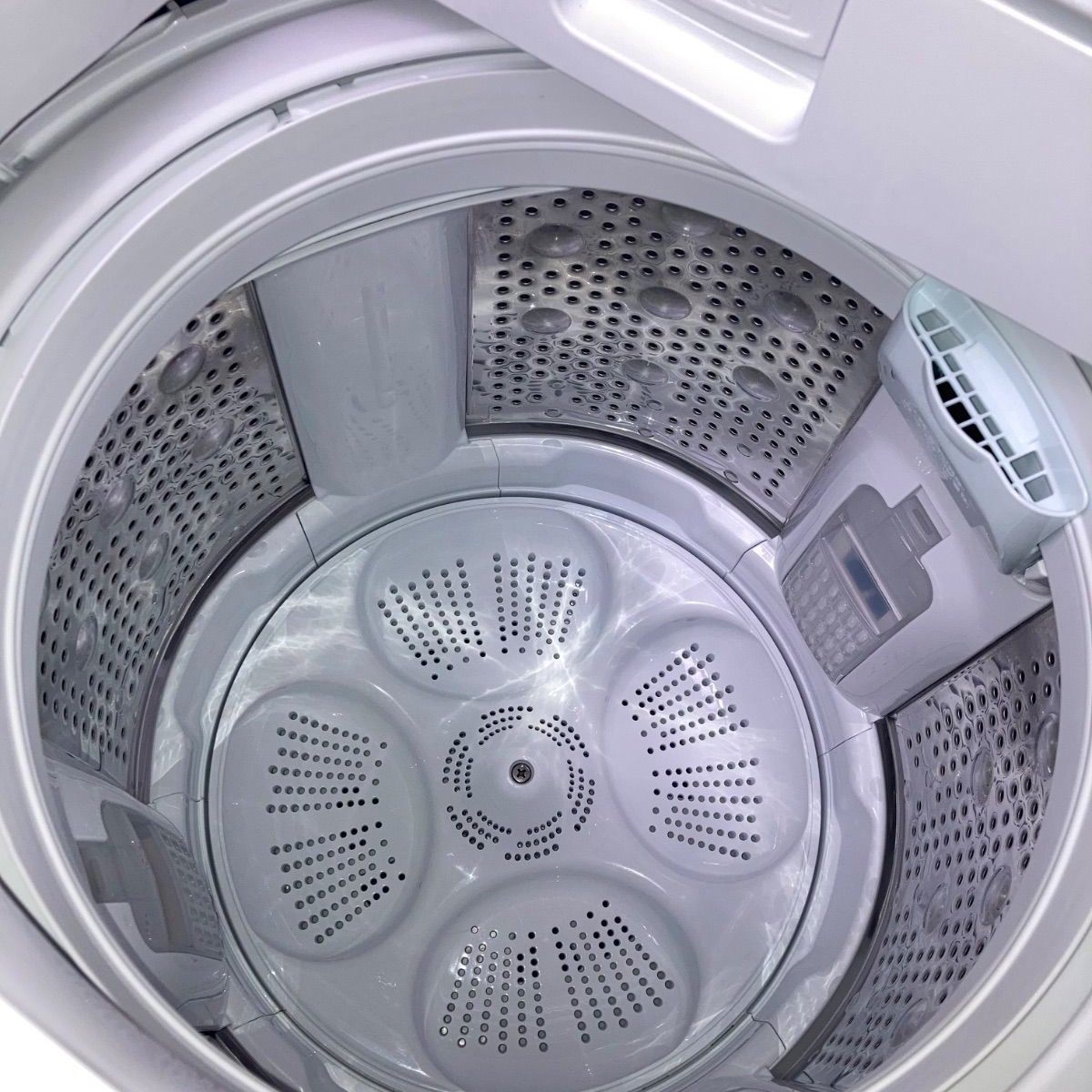 【極美品｜クリーニング済み｜取付込み】 日立 7.0kg洗濯機 ビートウォッシュ BW-V70M ホワイト 2025年製 一人暮らし 京都 大阪 Ji00630