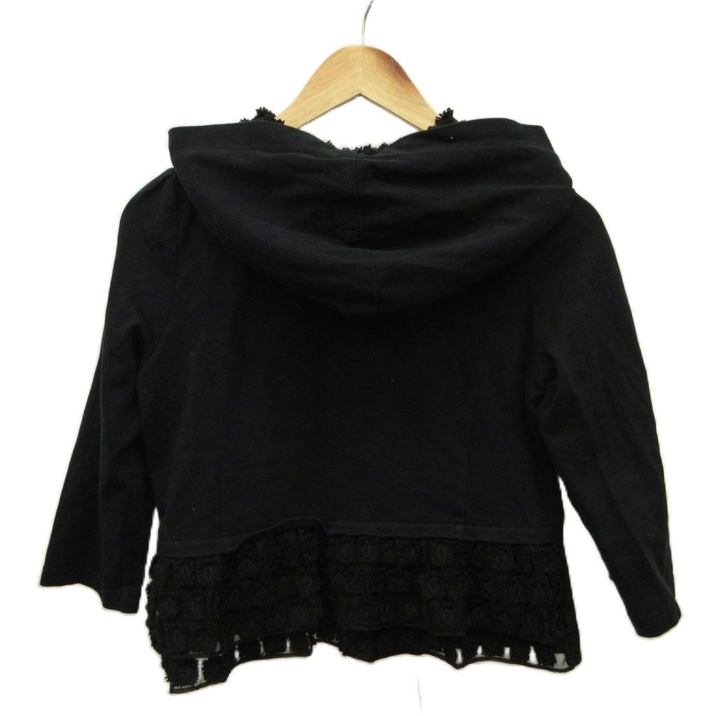 トゥービーシック TO BE CHIC ジャケット 上着 パーカー 40 黒