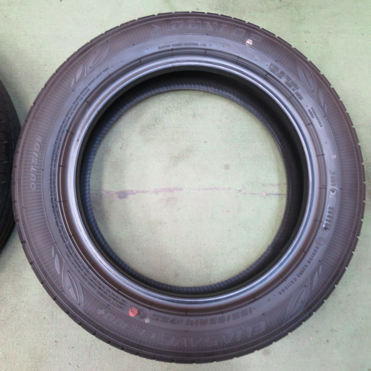 新車外し！26年◎155/65R14 ダンロップ エナセーブ EC300+ タイヤ 14