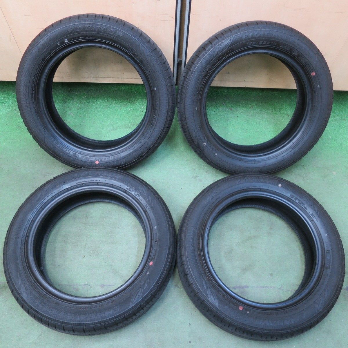 新車外し！26年◎155/65R14 ダンロップ エナセーブ EC300+ タイヤ 14 