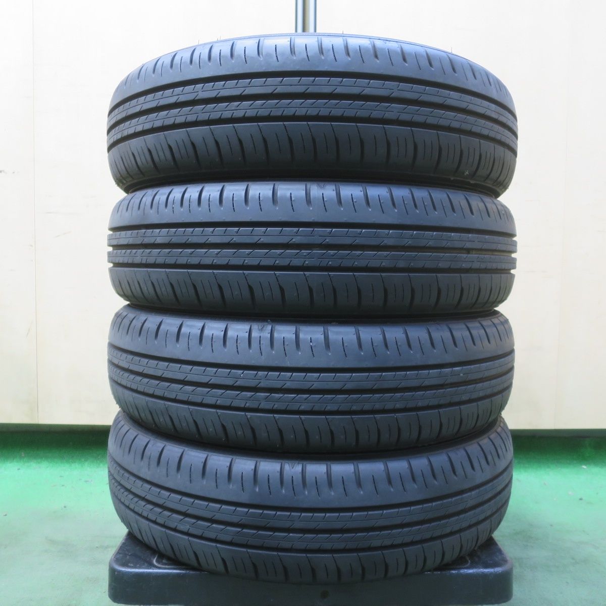 新車外し！26年◎155/65R14 ダンロップ エナセーブ EC300+ タイヤ 14