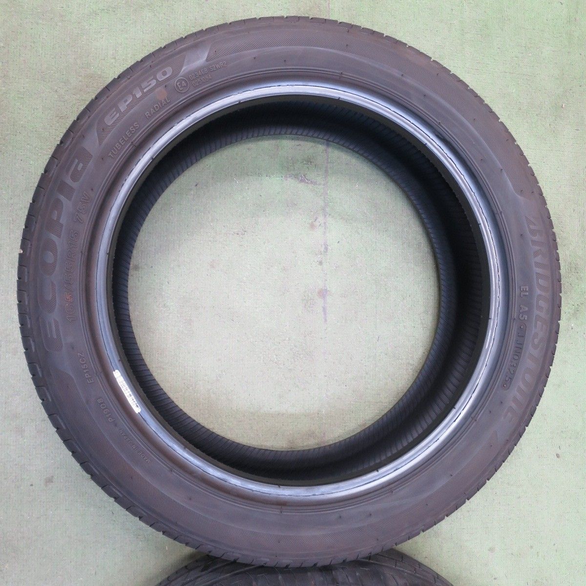 4本価格！25年◎165/55R15 ブリヂストン エコピア EP150 タイヤ 15