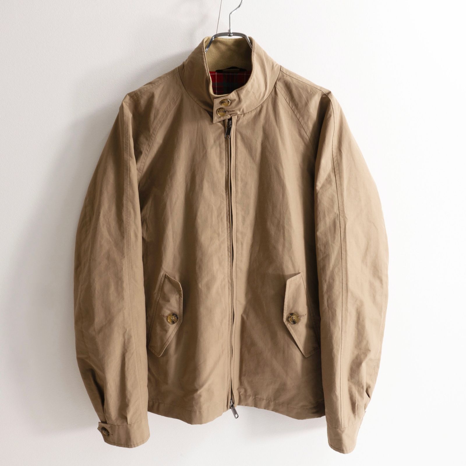 【美品】 BARACUTA 【G4 スウィングトップ ドライビングコート】38 タン イングランド製 バラクータ s2610021
