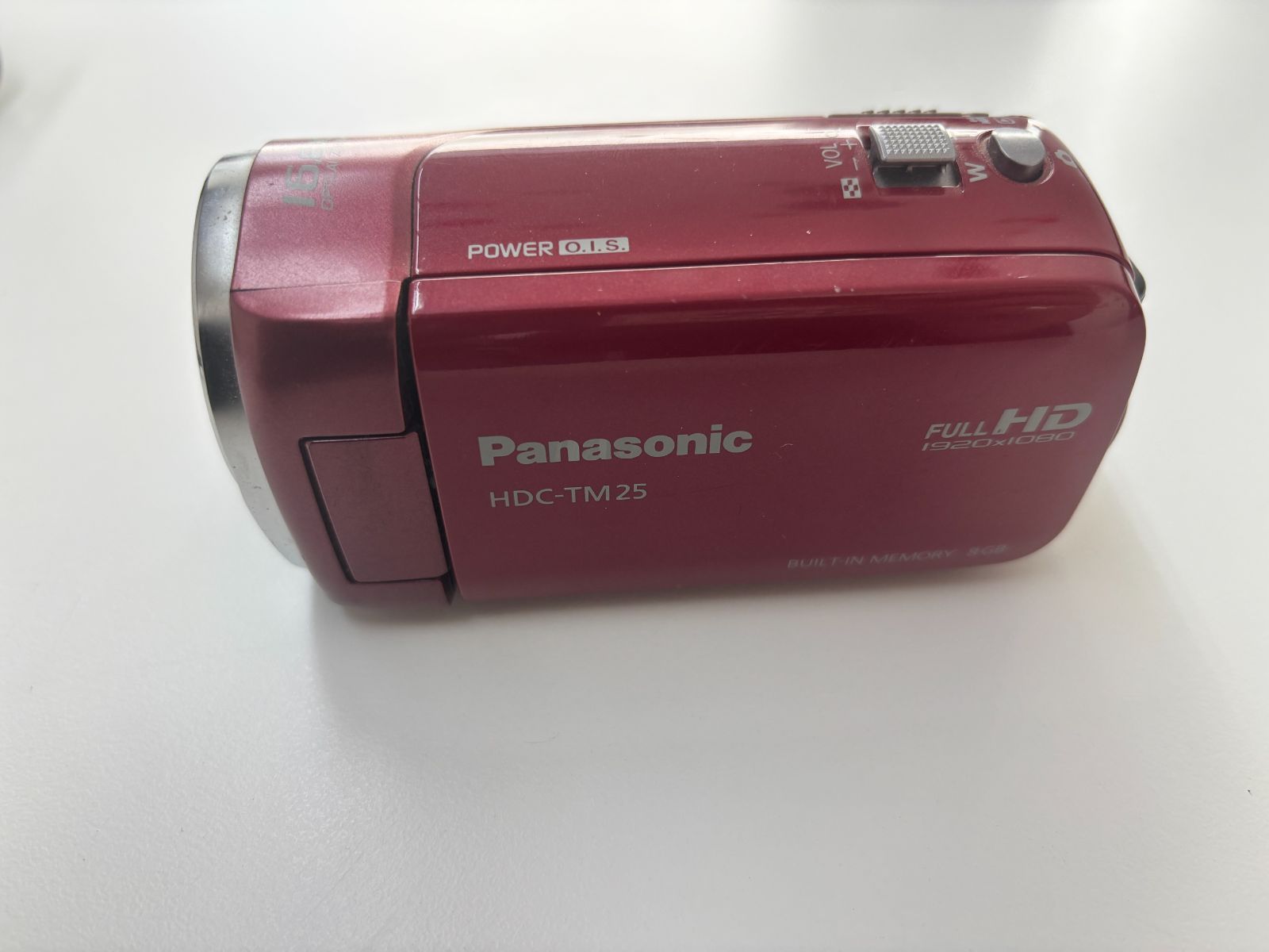 Panasonic HDC-TM25 ビデオカメラ 本体 レッド美品 D【ヴィンテージ】Panasonic HDC-TM25 ビデオカメラ ハンディ