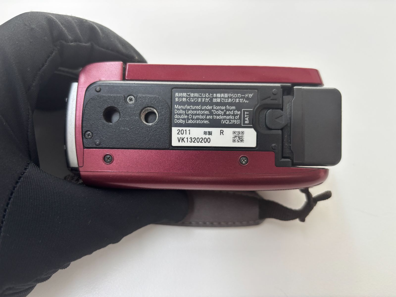 D【ヴィンテージ】Panasonic HDC-TM25 ビデオカメラ ハンディ