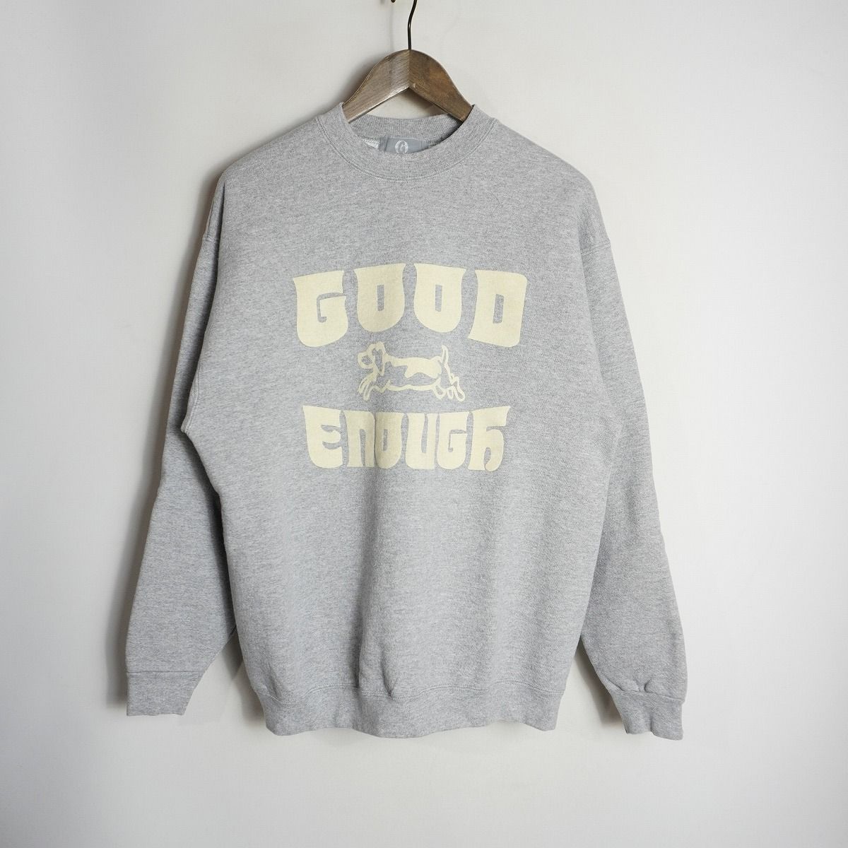 90S GOODENOUGH グッドイナフ Lee ボディ 犬 ドック プリント クルー