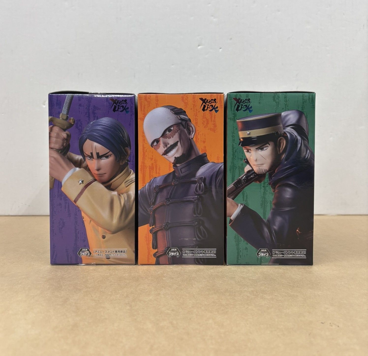 TVアニメ ゴールデンカムイ XrossLink フィギュア 鶴見中尉 鯉登少尉
