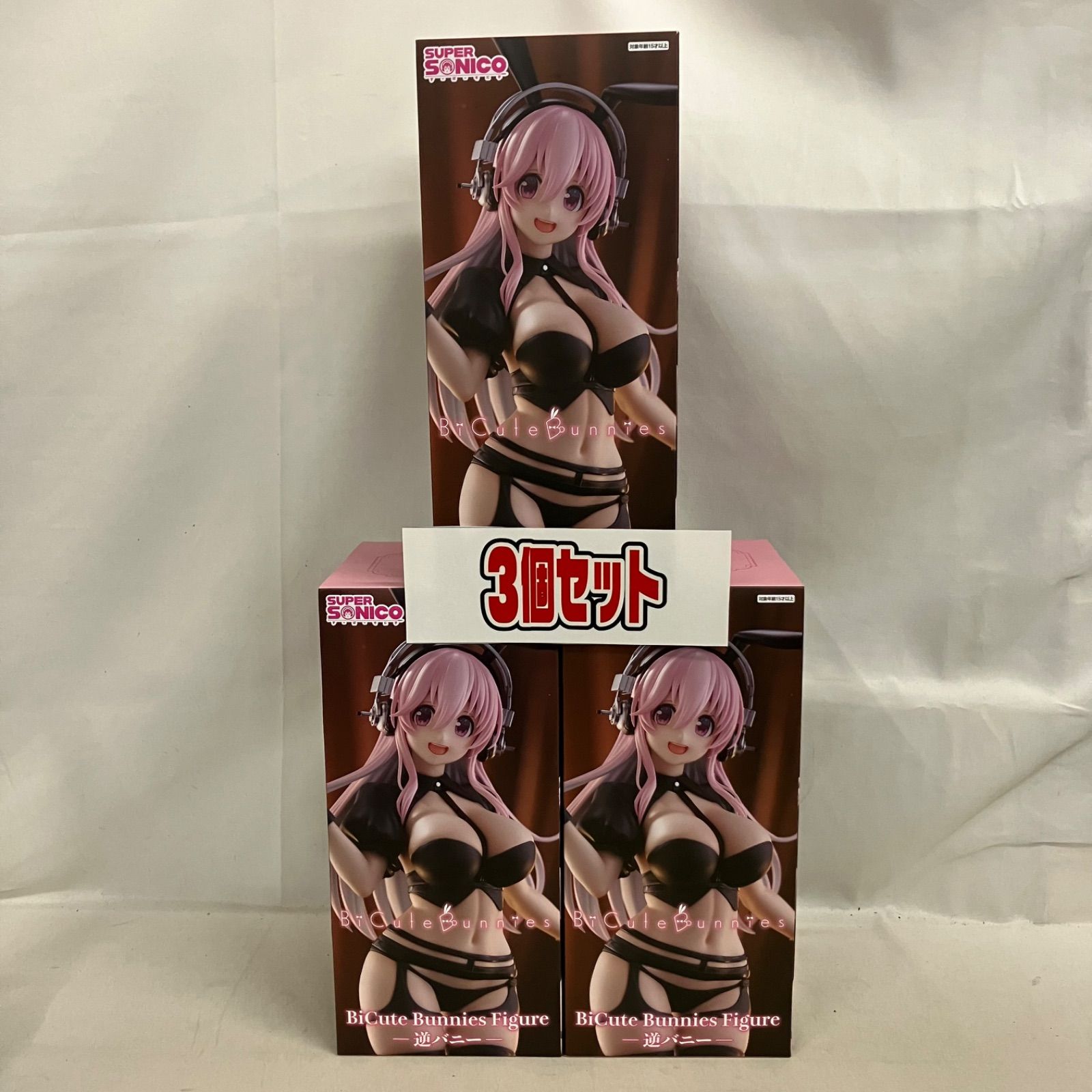 未開封 すーぱーそに子 BiCute Bunnies Figure 逆バニー フィギュア 3