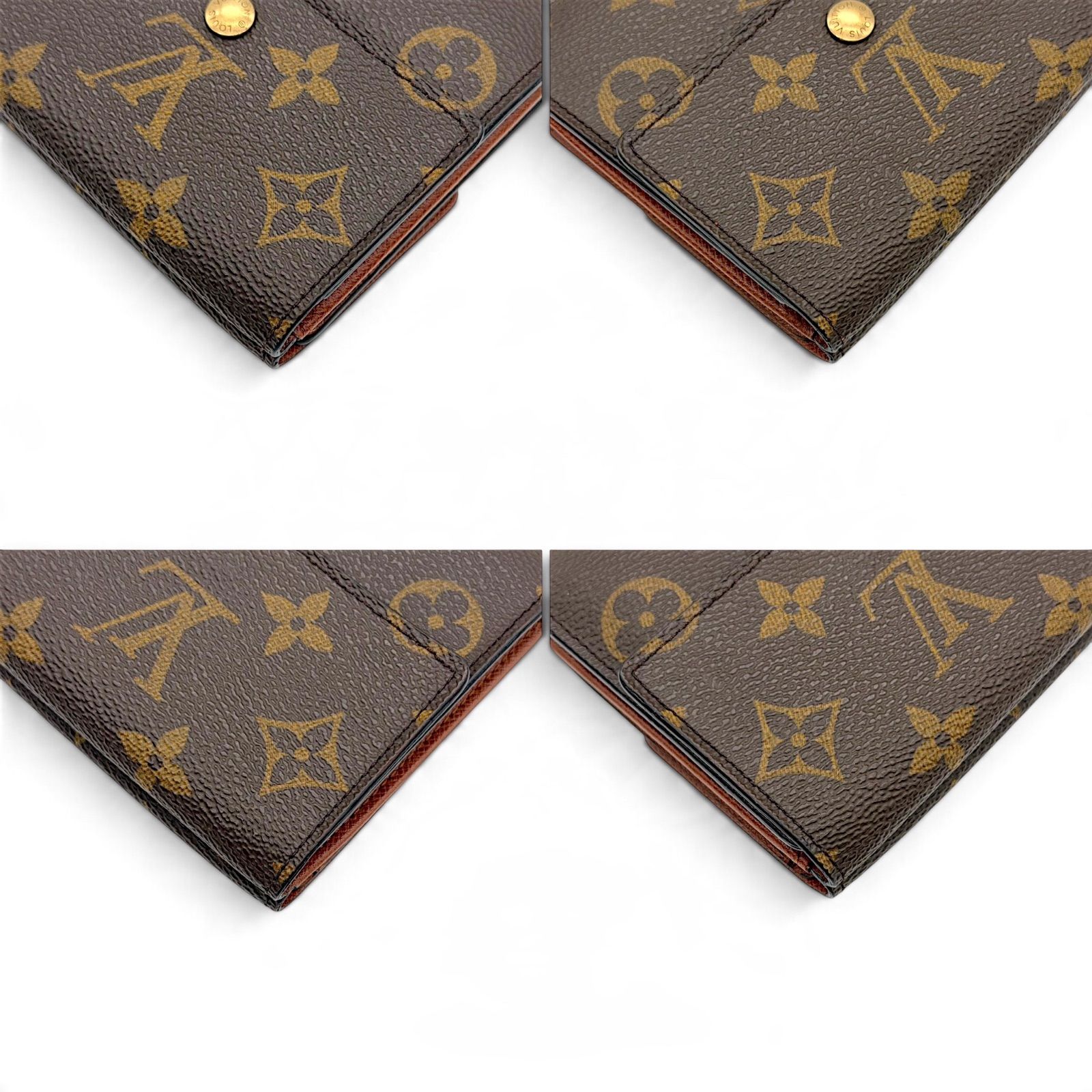 美品】ルイヴィトン ポルトモネ ビエ カルトクレディ モノグラム W