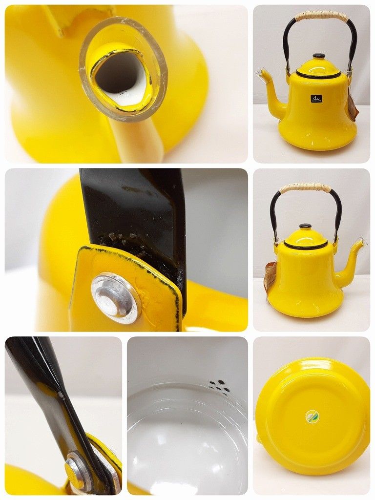 26k-339h【中古】【未使用】DECORA WARE デコラウェア ホーロー レトロ