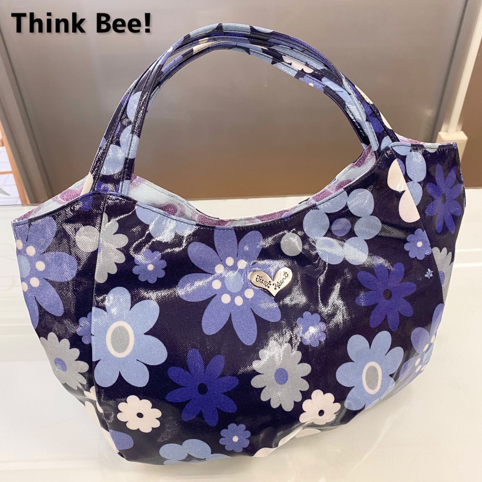 Think Bee! シンクビー！ ハンドバッグ バッグ 花柄 フラワー 総柄
