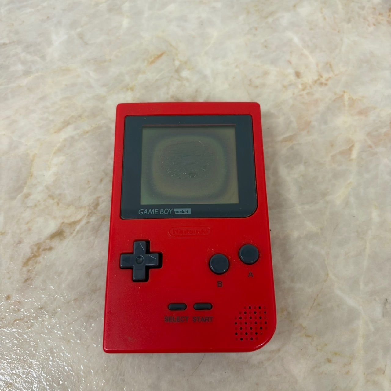 ジャンク】Nintendo GAME BOY pocket 本体 レッド - メルカリ