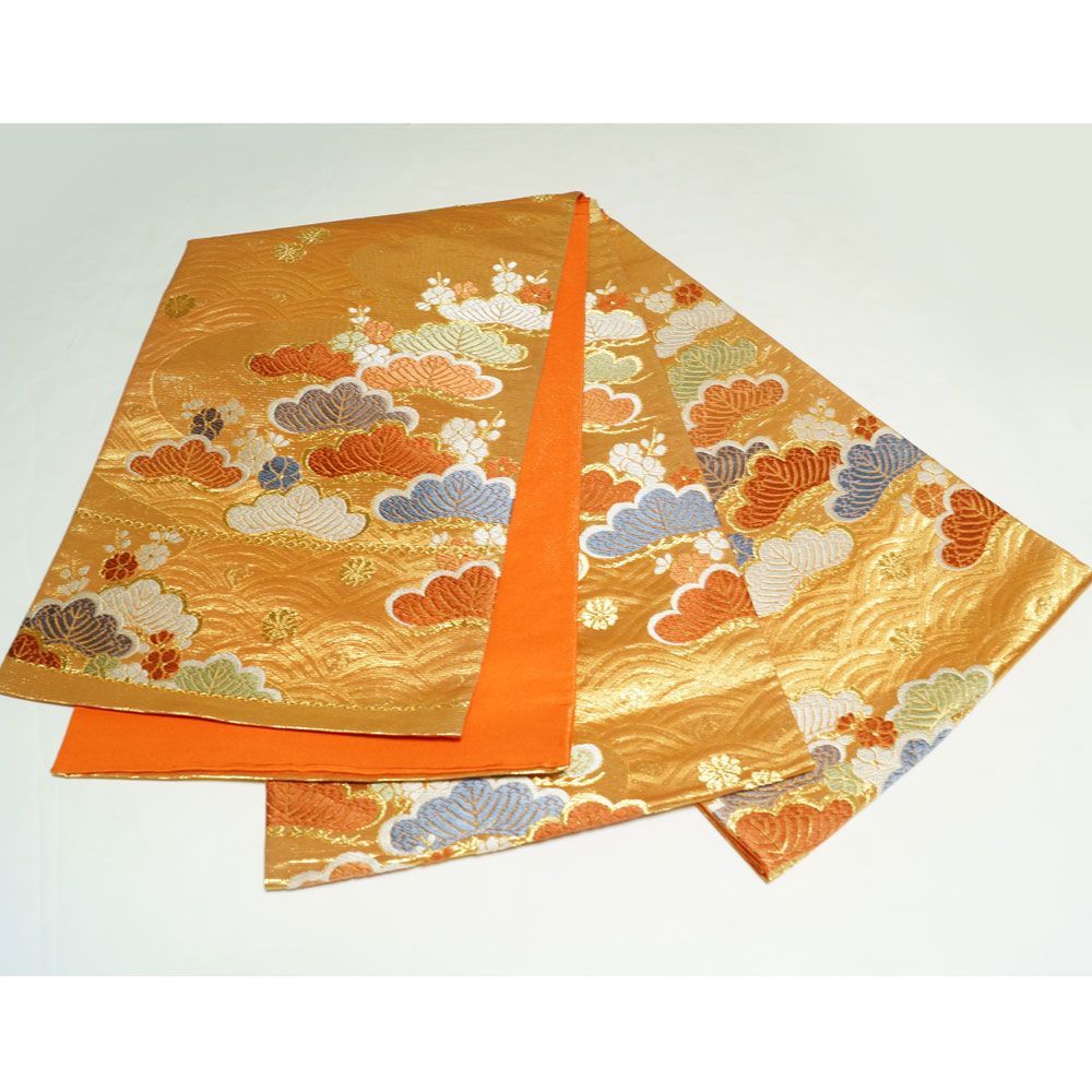 振袖セット 振袖・袋帯 2点 セット 梅枝模様 Sサイズ 黒色系 刺繍 絞り