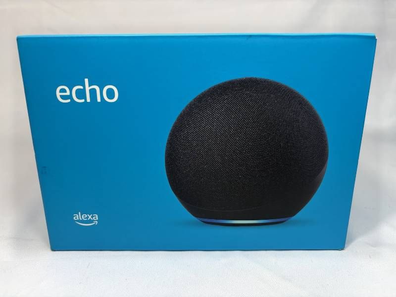 Amazon Echo 第4世代 ブラック Alexa対応 スマートスピーカー - メルカリ