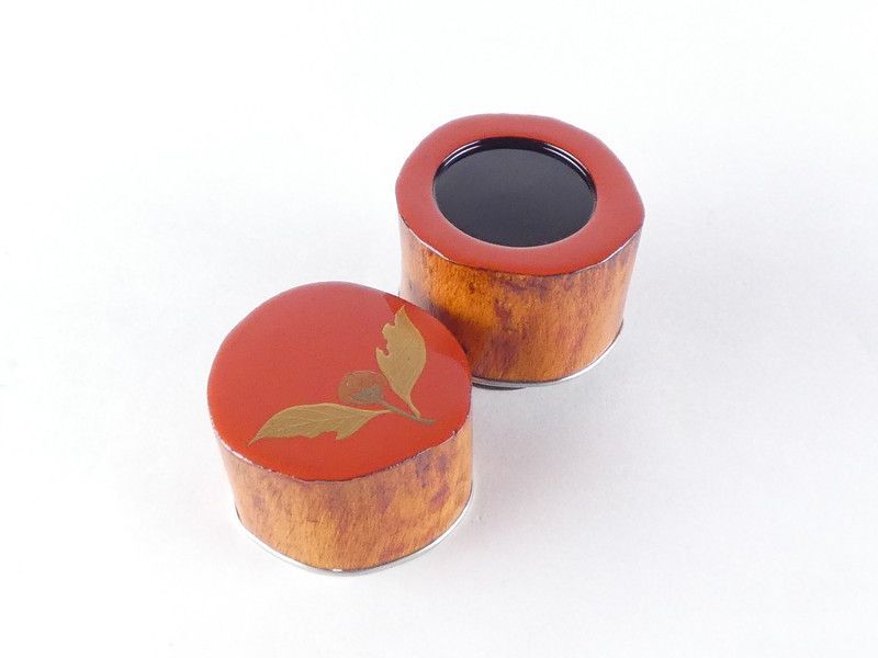 畑幸春「筆柿 香合」共箱 木製 保証品 /R735 - メルカリ