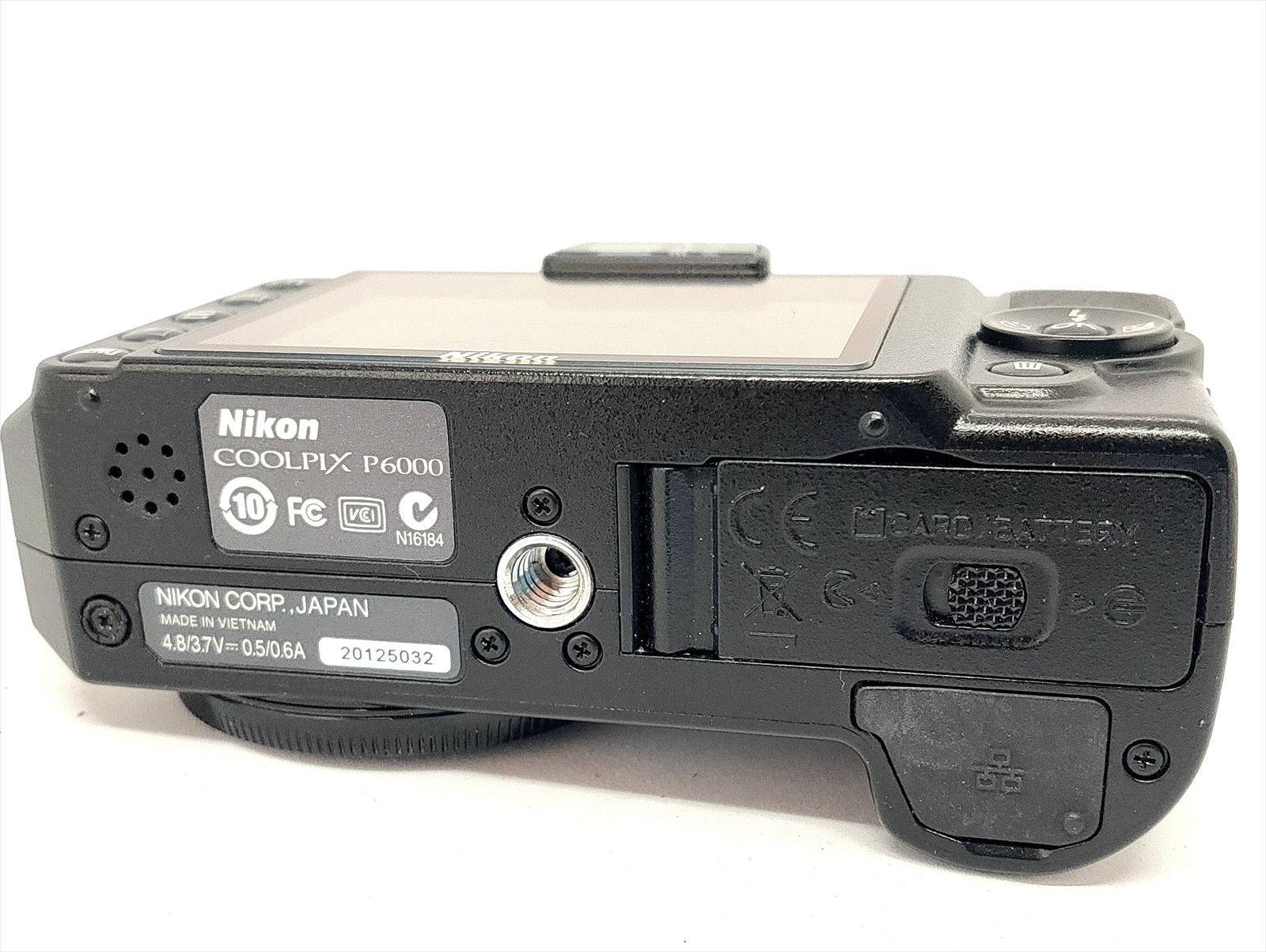 動作確認済】Nikon COOLPIX P6000 コンパクトデジタルカメラ (3395-3