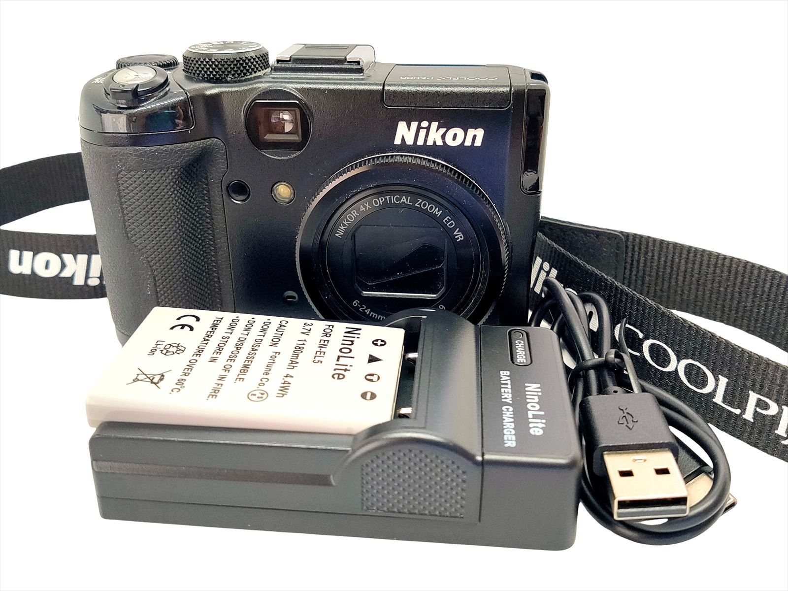 動作確認済】Nikon COOLPIX P6000 コンパクトデジタルカメラ (3395-3