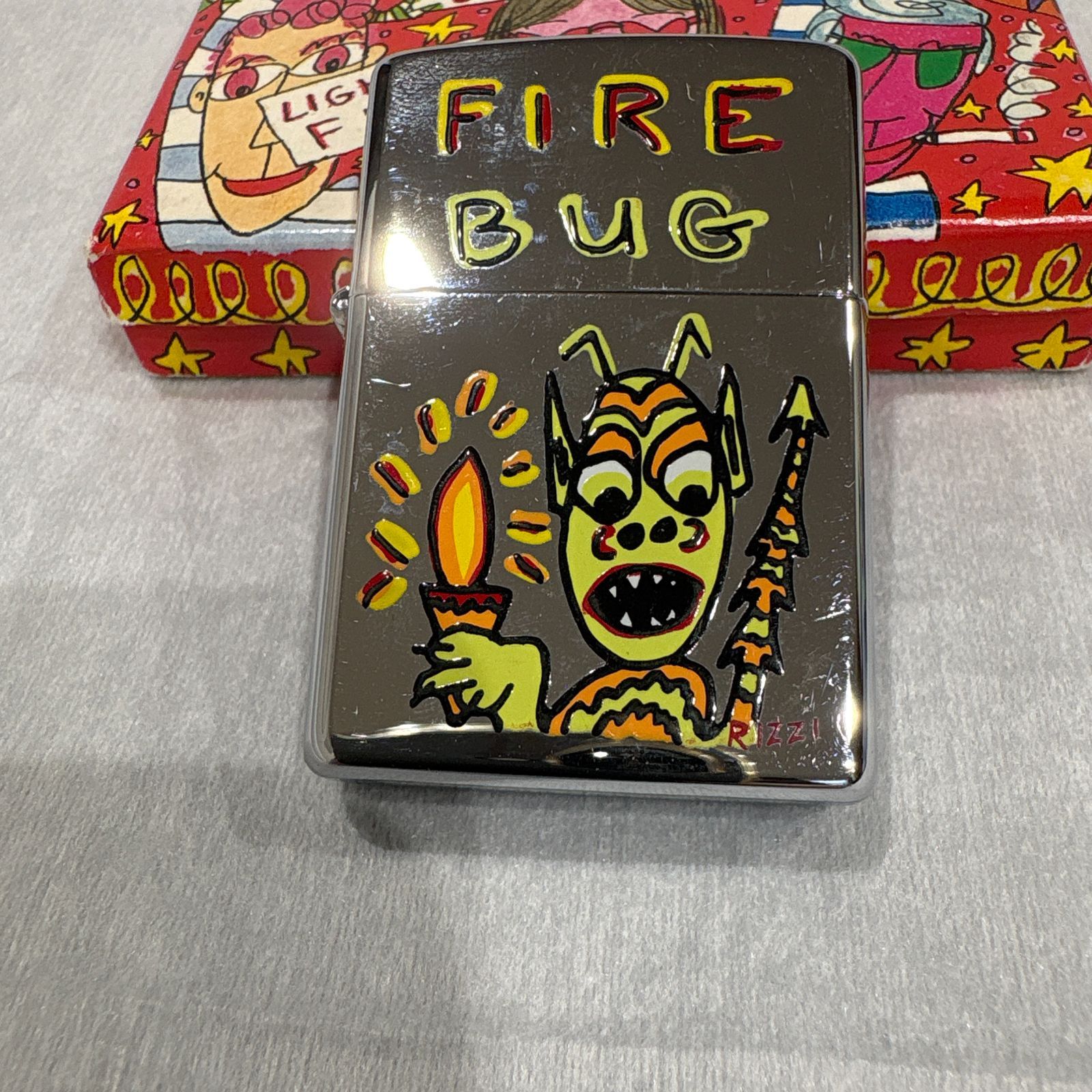 希少 世界限定200個 ZIPPO ジッポー ジェームスリジィ FIRE BUG 150