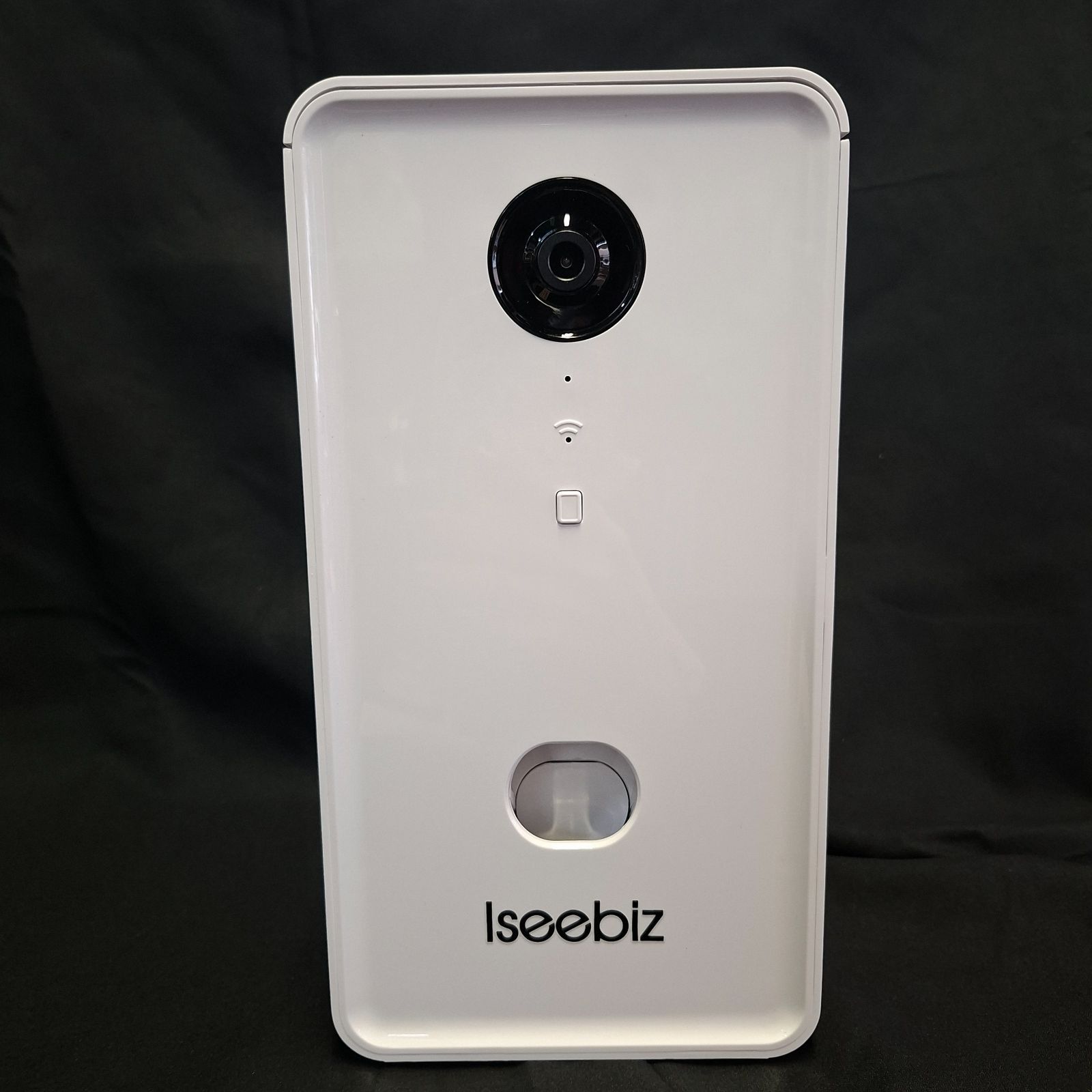 美品☆箱あり Iseebiz ドッグカメラ ペットカメラ 飛び出すおやつ 自動