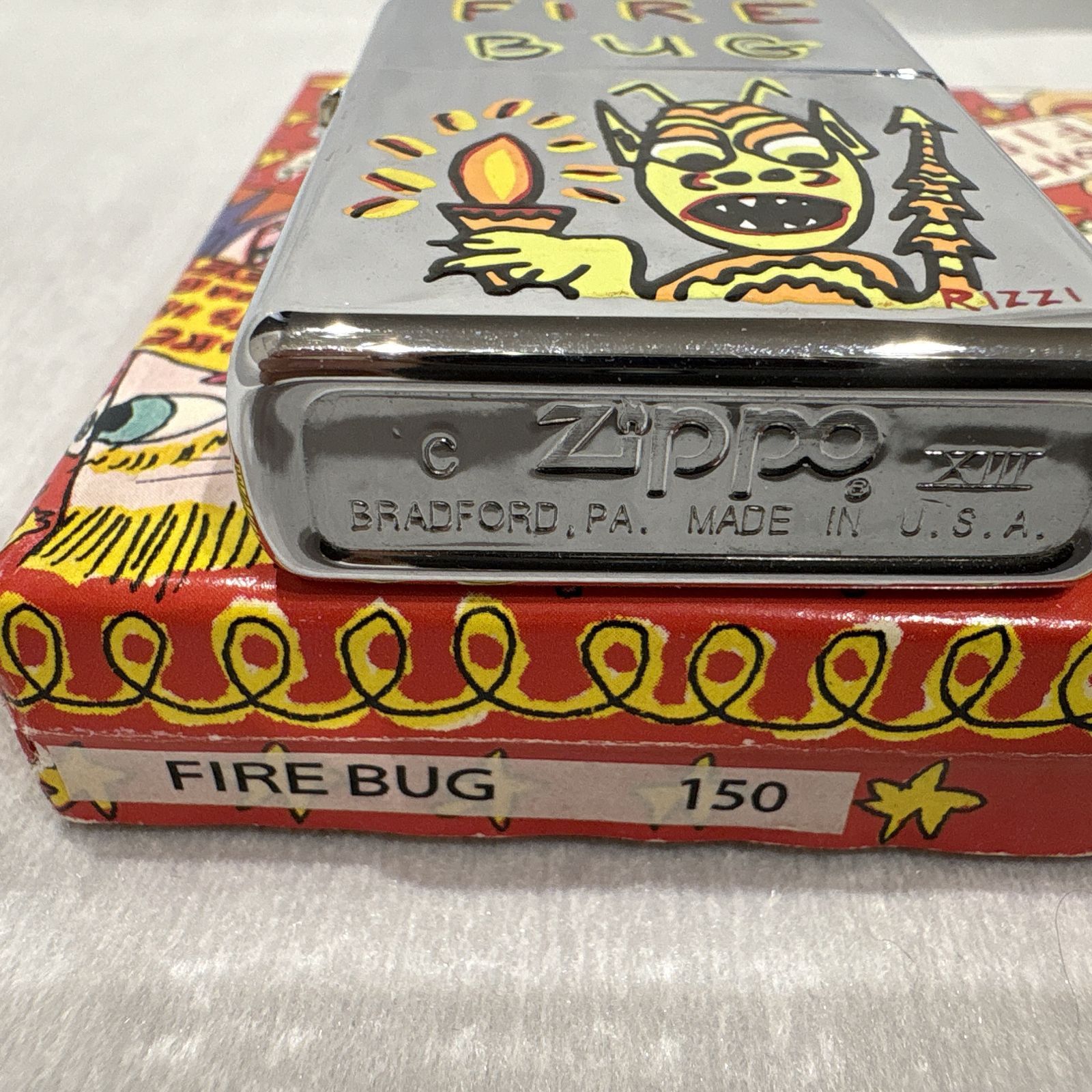 希少 世界限定200個 ZIPPO ジッポー ジェームスリジィ FIRE BUG 150