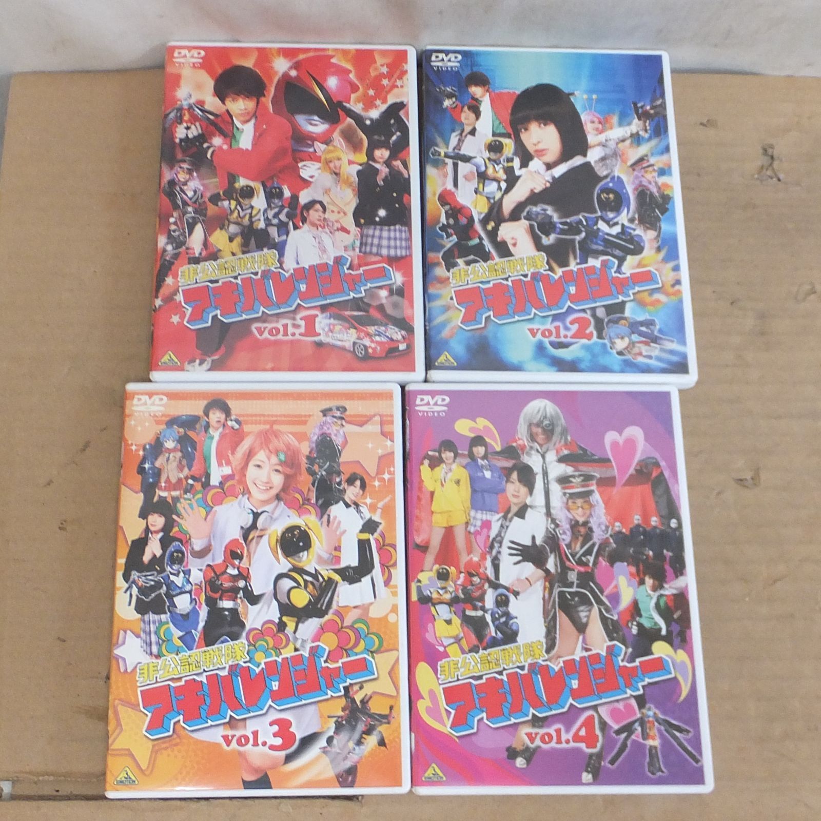 S781【入手困難・超希少】非公認戦隊アキバレンジャー DVD & Blu-ray