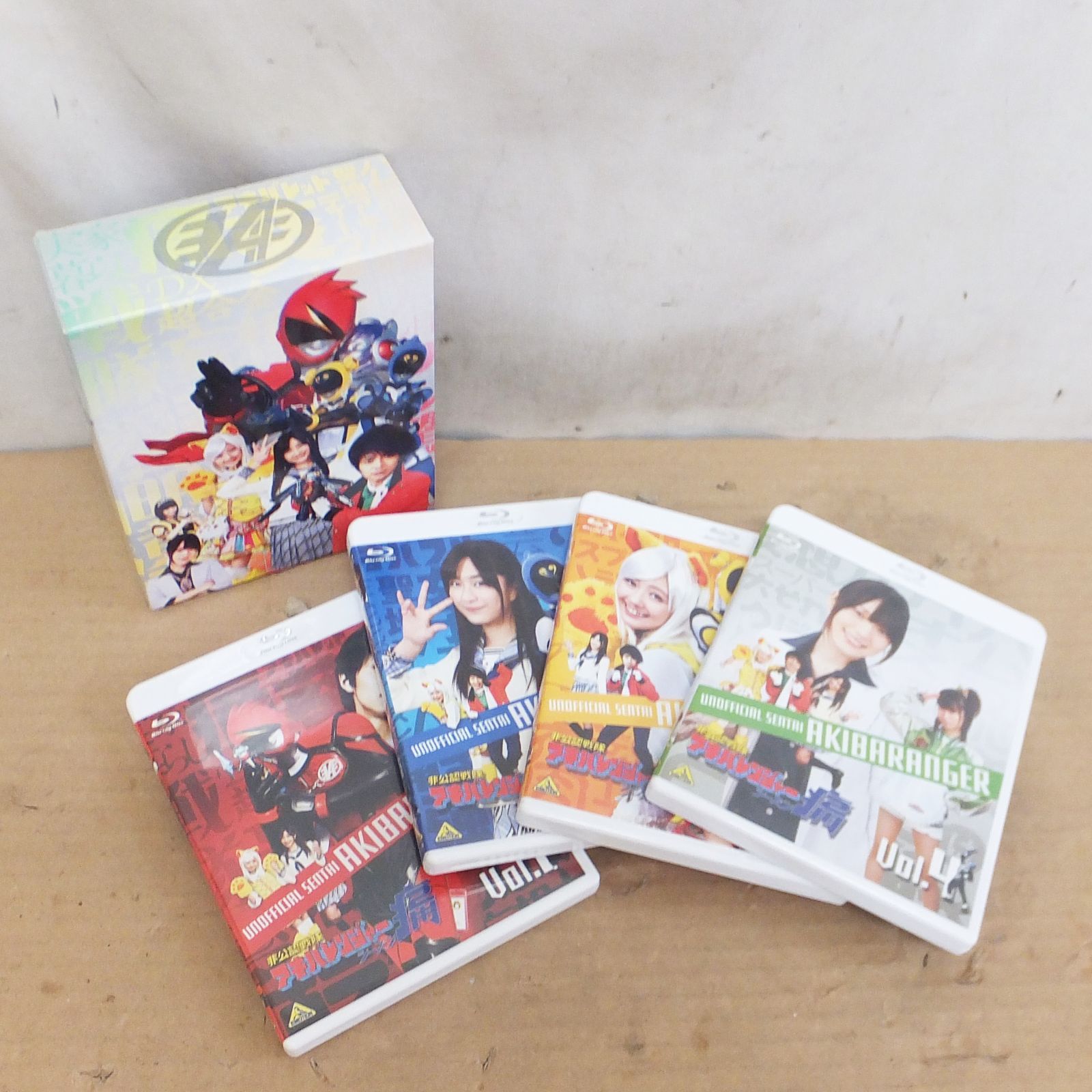 S781【入手困難・超希少】非公認戦隊アキバレンジャー DVD & Blu-ray