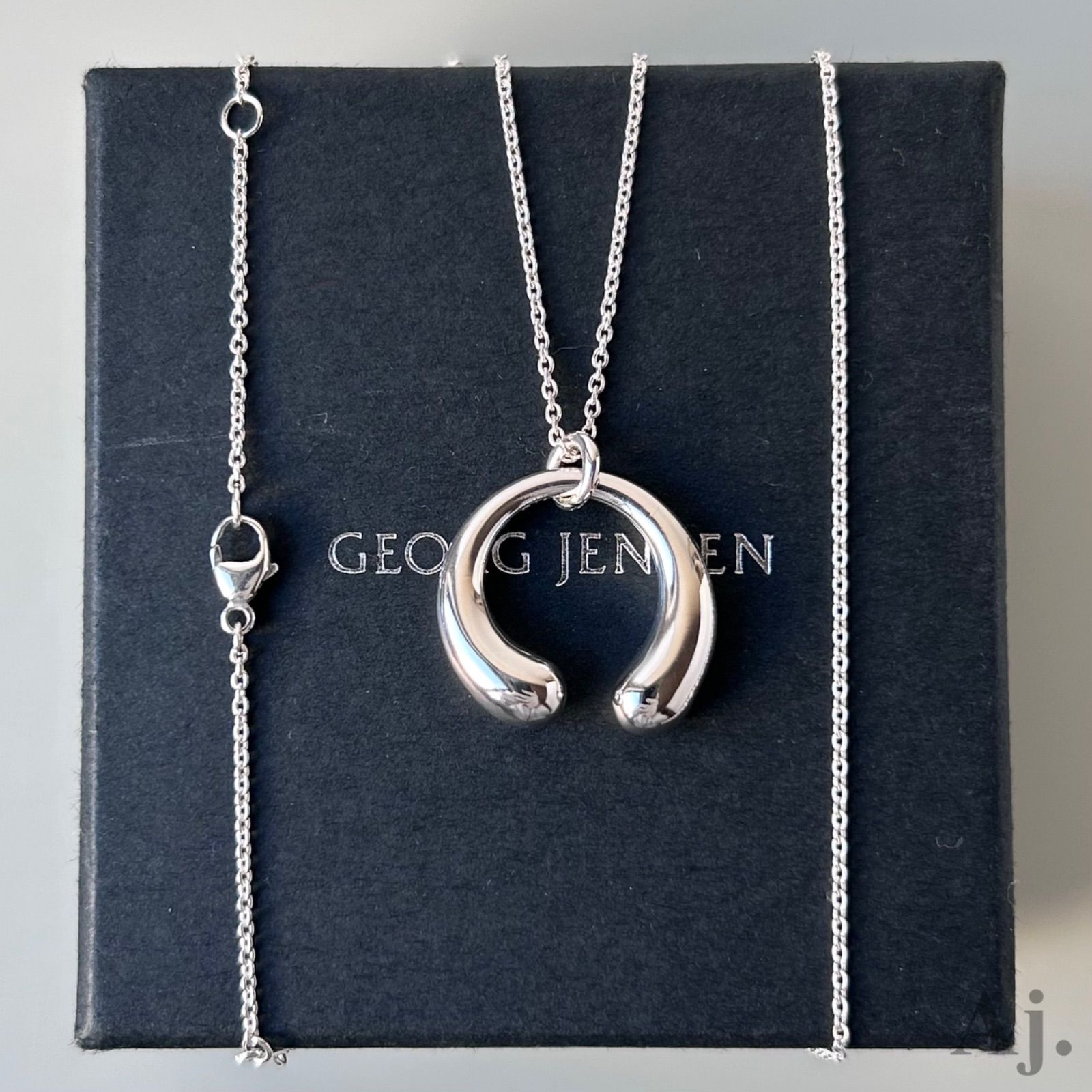 ジョージジェンセン マーシー ネックレス ペンダント Silver 925 Georg
