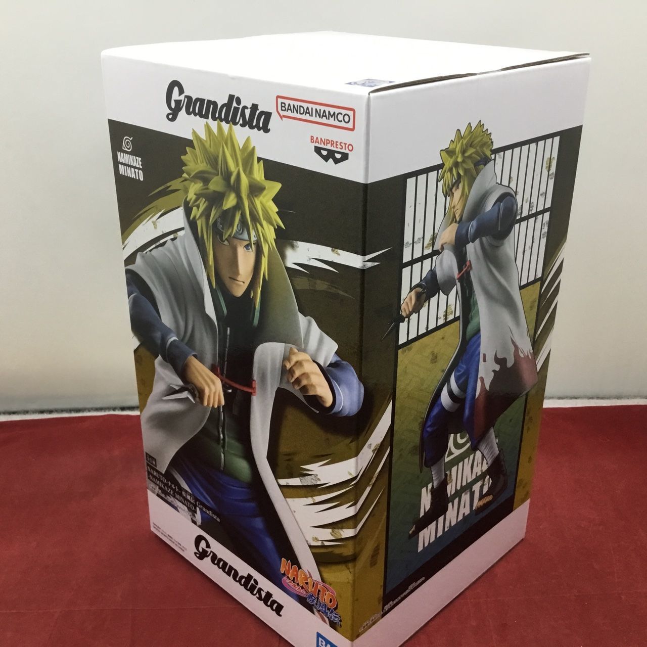 新品 未開封品 BANPRESTO NARUTO-ナルト-疾風伝 波風ミナト プライズ