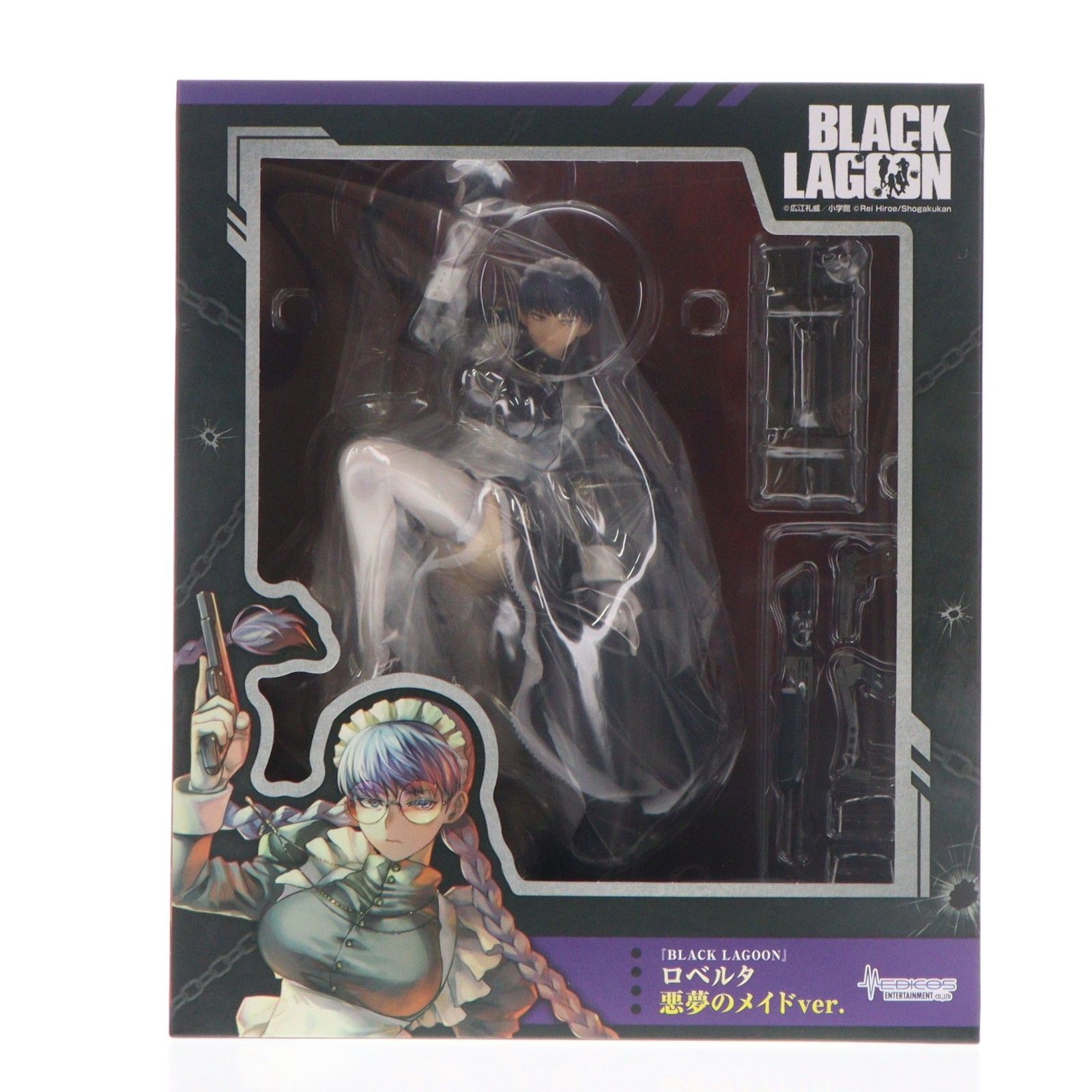 ロベルタ 悪夢のメイドVer. BLACK LAGOON(ブラックラグーン) 1/7 完成