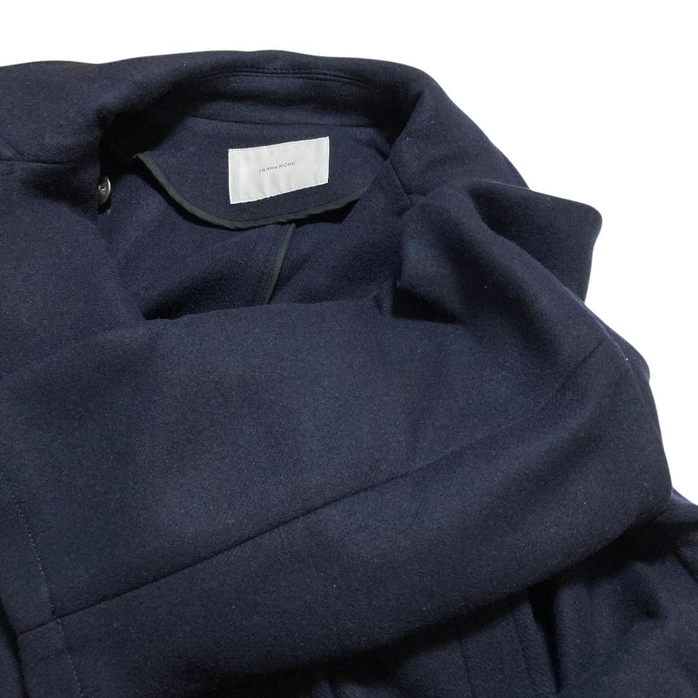 23AW FRAMeWORK フレームワーク ダブルブレスト ロングPコート