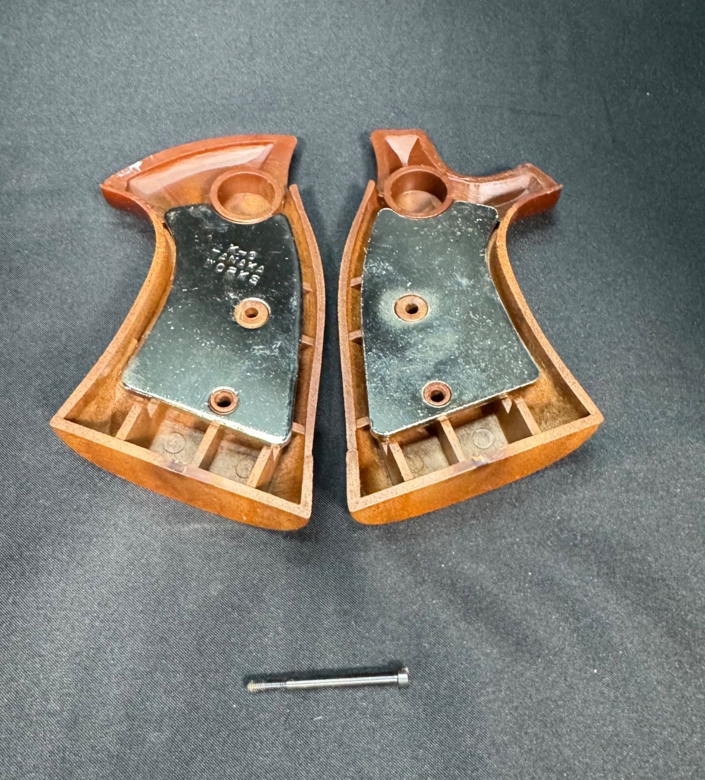 タナカ Kフレーム スクエアバット用 木製グリップ +Weight