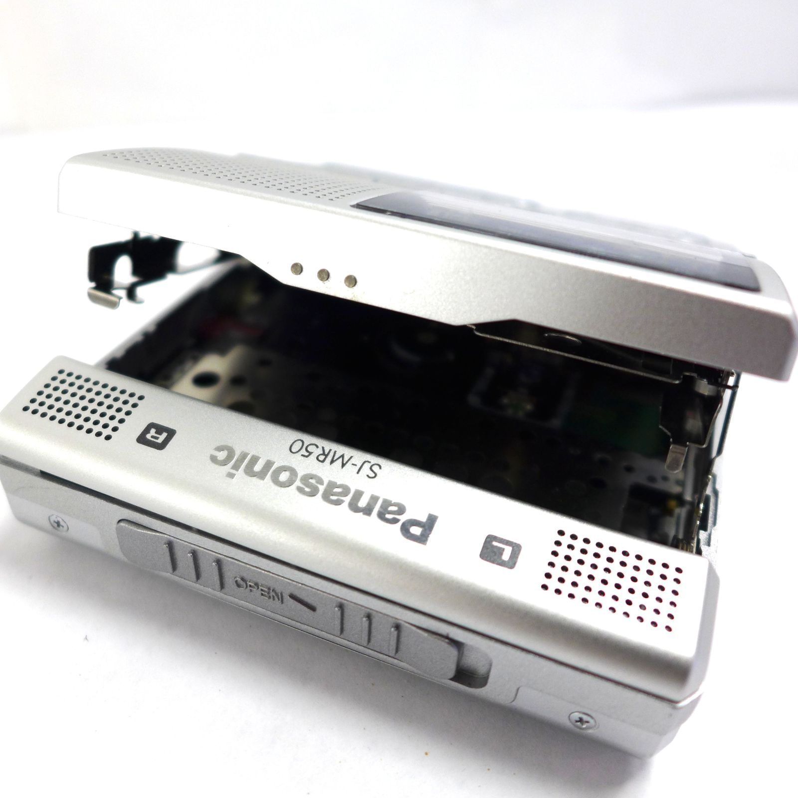 ジャンク Panasonic パナソニック ポータブル MDプレーヤー SJ-MR50-S