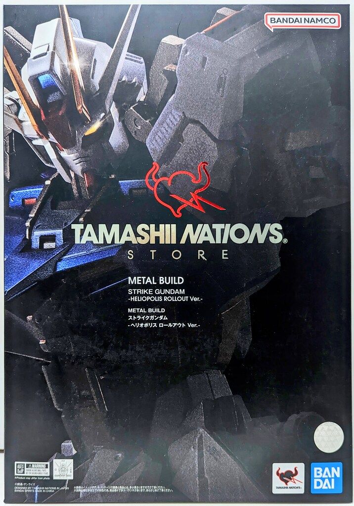 BANDAI SPIRITS METAL BUILD ストライクガンダム ヘリオポリス ロールアウトVer.