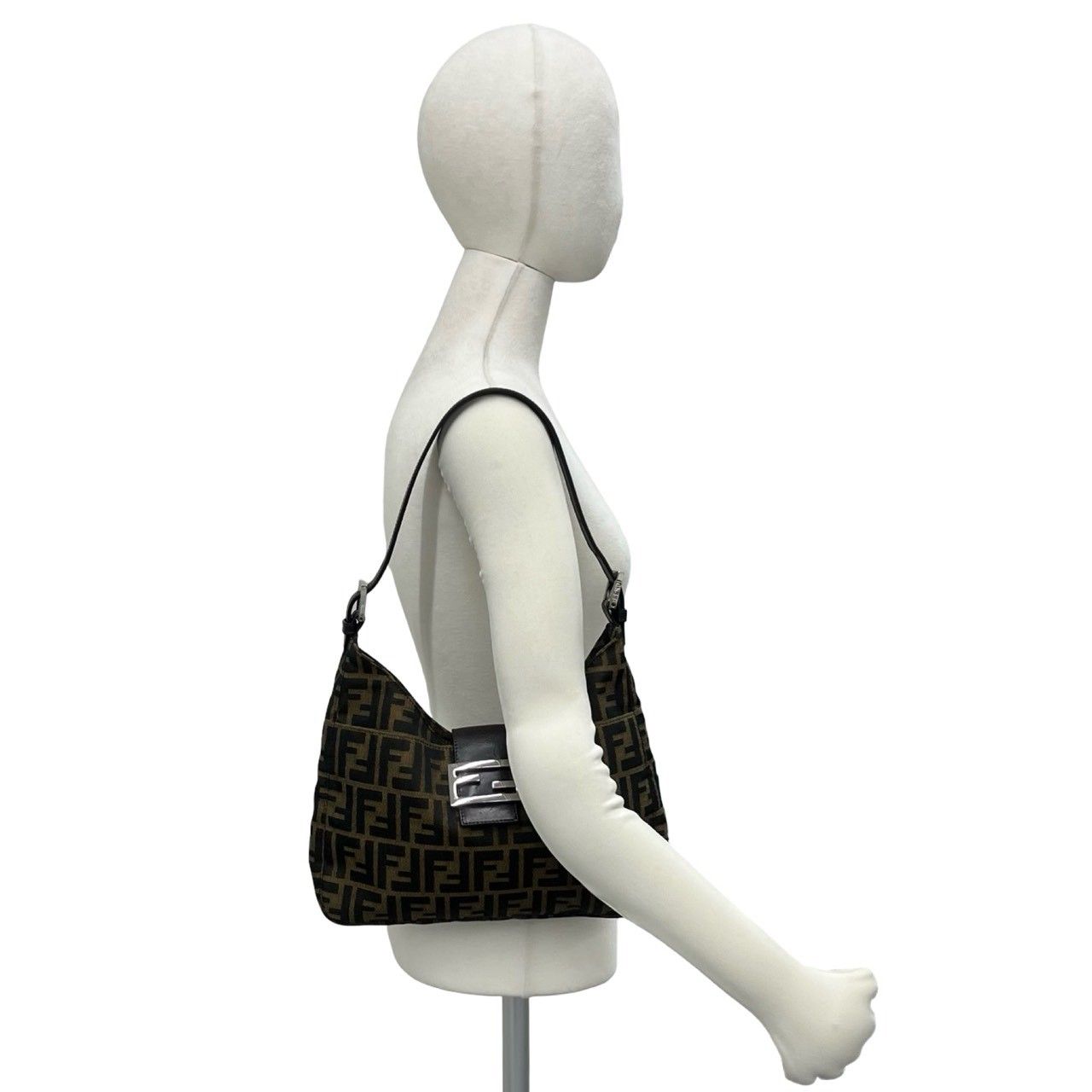 極 美品 FENDI フェンディ ヴィンテージ ズッカ FF 柄 キャンバス
