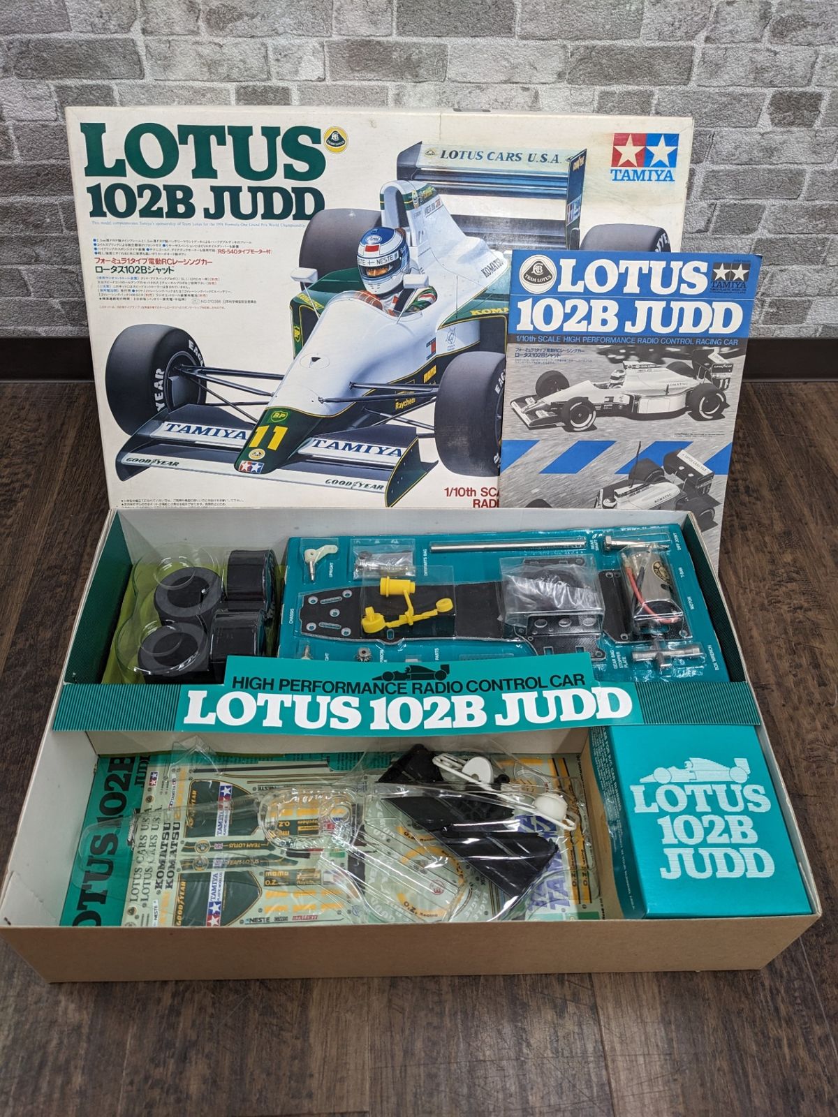 未組立 ◇ タミヤ 1/10 ロータス 102B ジャッド 「フォーミュラ1タイプ