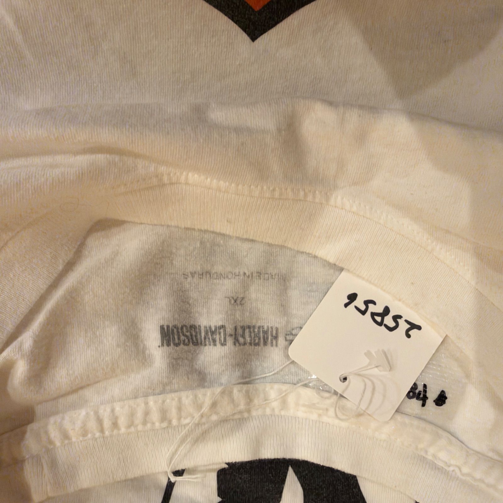 ハーレーダビッドソン HARLEY-DAVIDSON 長袖 Tシャツ ロンT ホワイト
