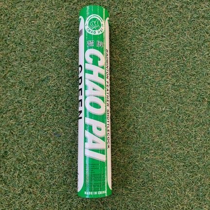 CHAOPAI(チャオパイ)バドミントン水鳥シャトル1打（12球入り）CP GREEN